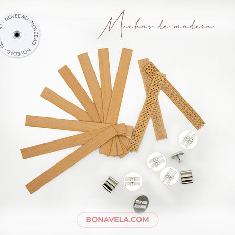 Mechas para velas y accesorios