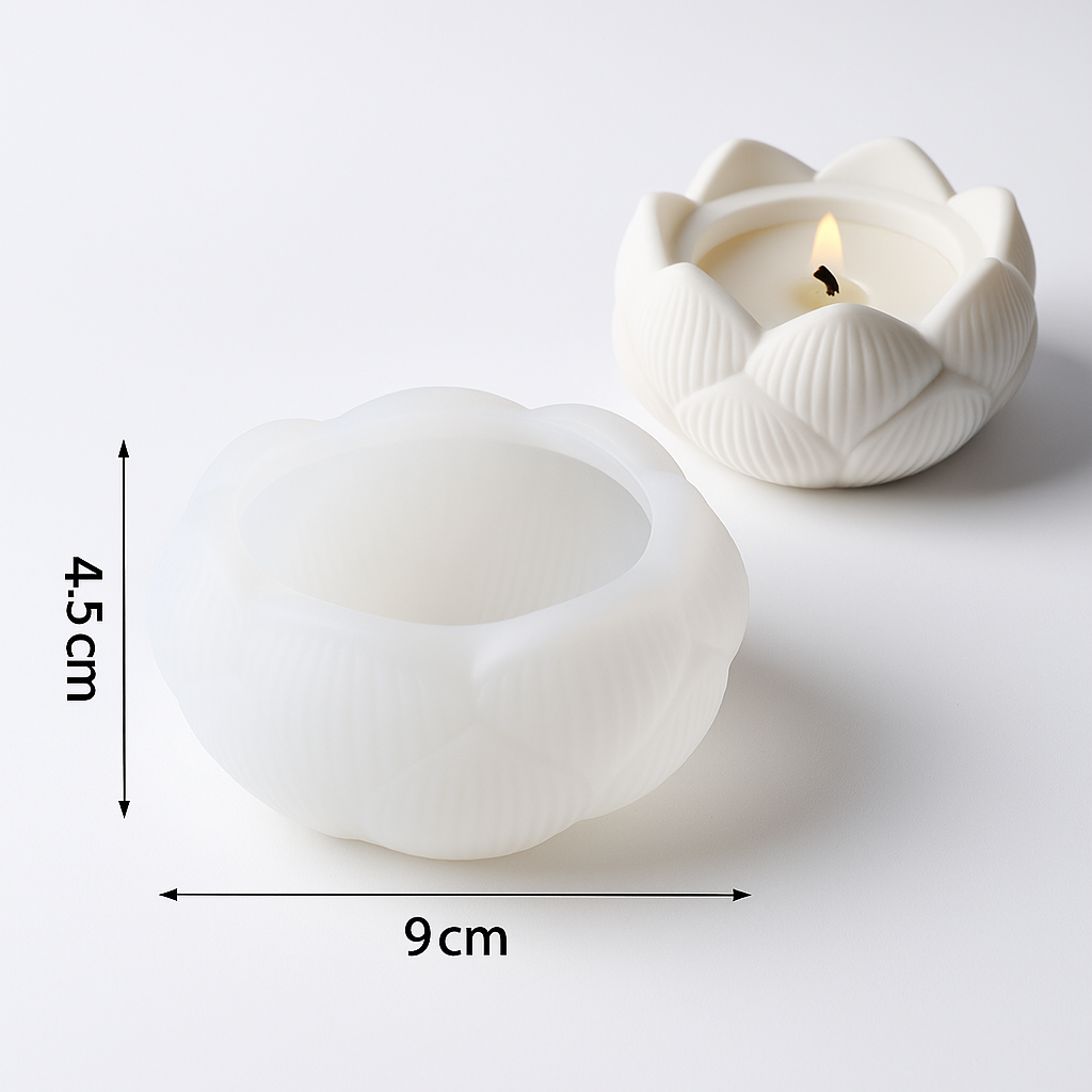 Molde flor de loto