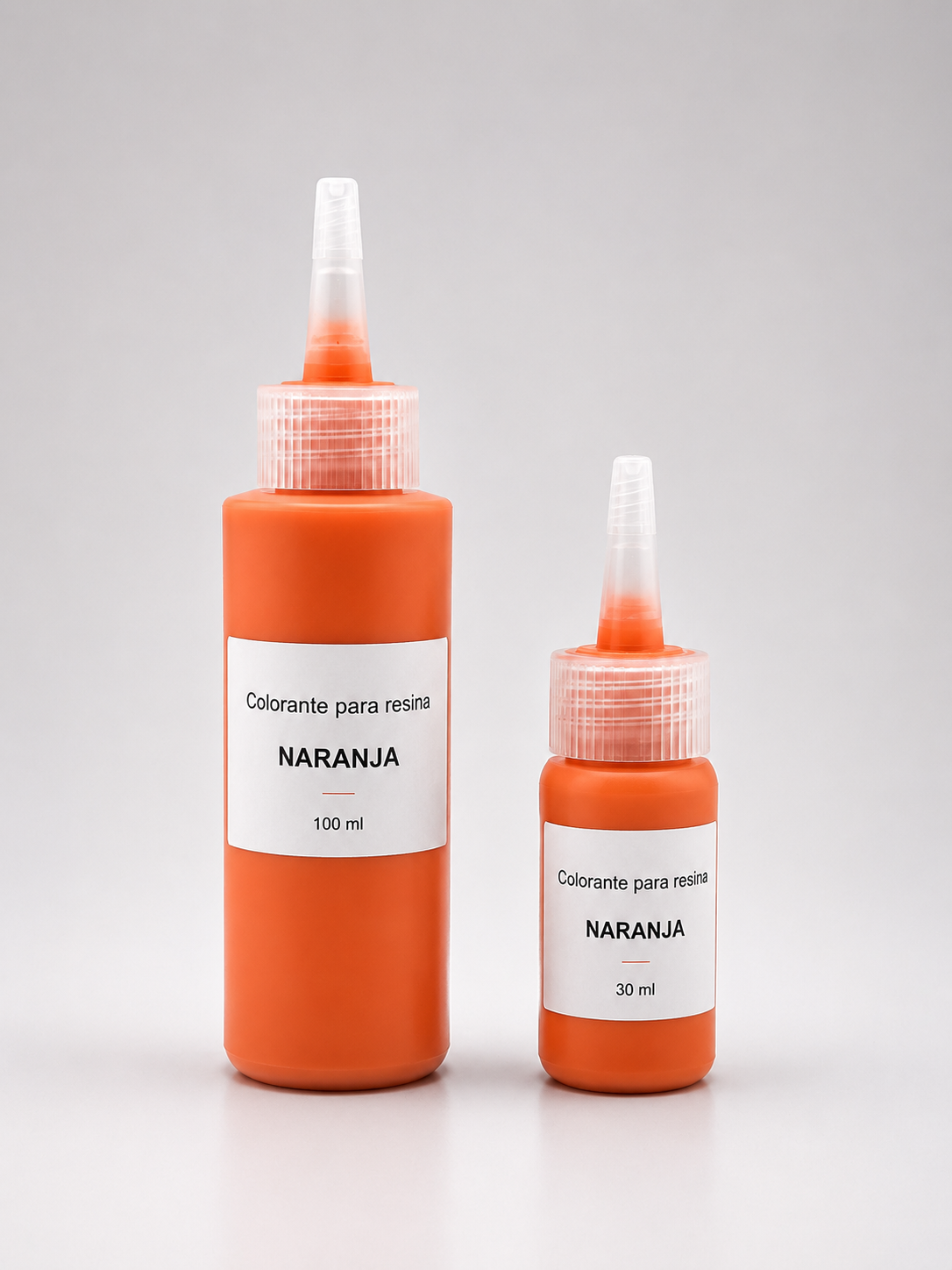 Colorante para resina naranja