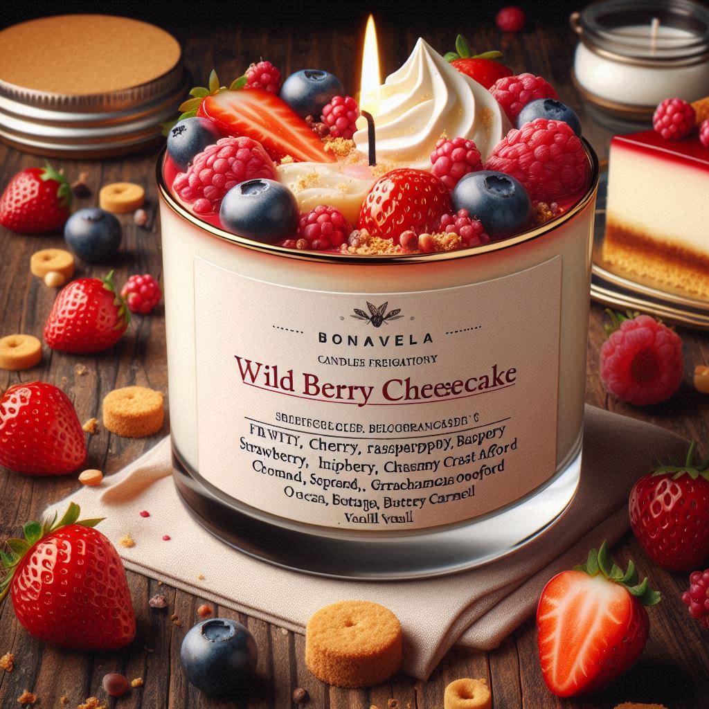 Fragancia WILD BERRY CHEESCAKE | LIQUIDACIÓN