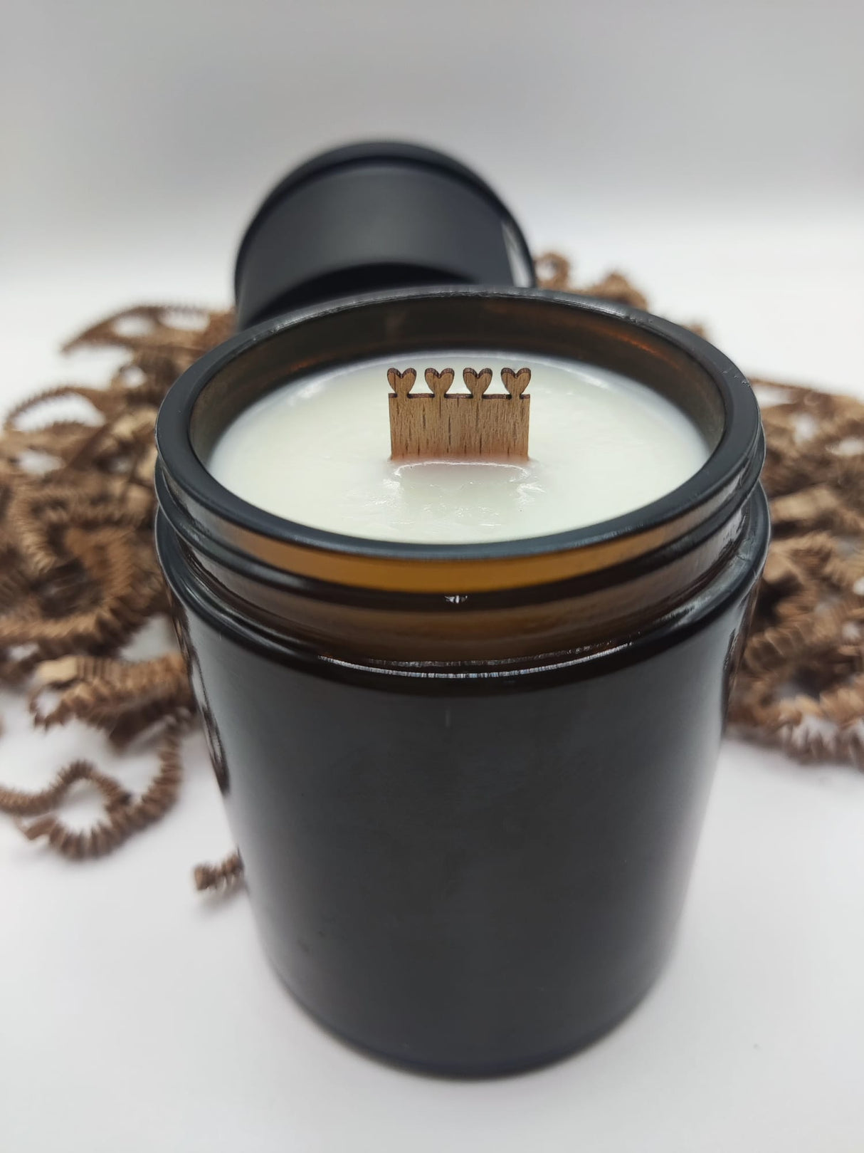 MECHAS DE MADERA CON CORAZONCITOS