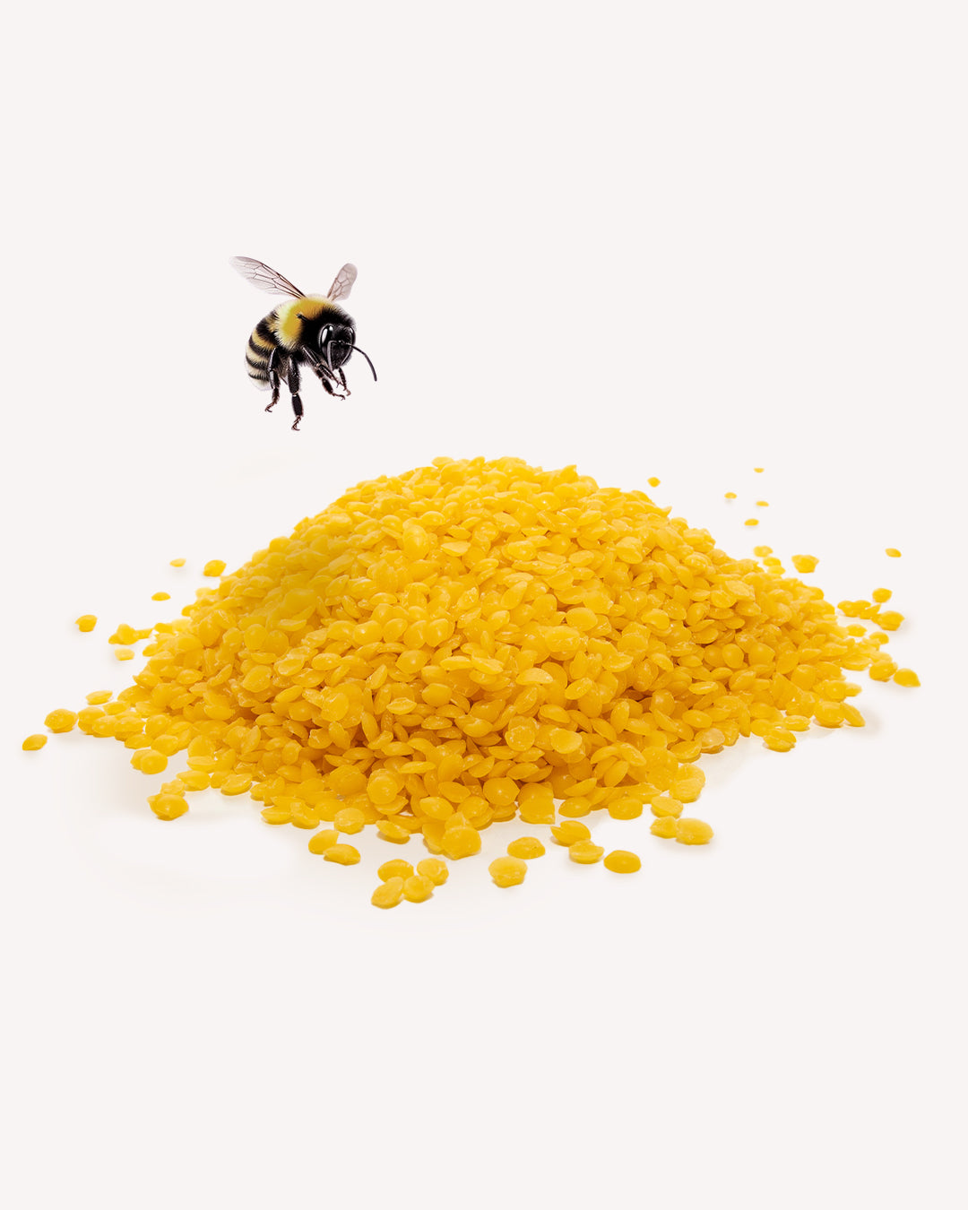 Tonsooze 453g Cera D'api Gialle 100% Pura Cera D'api Naturale Palline - Foto 11