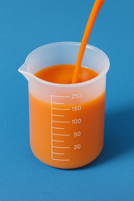 Vaso medidor silicona