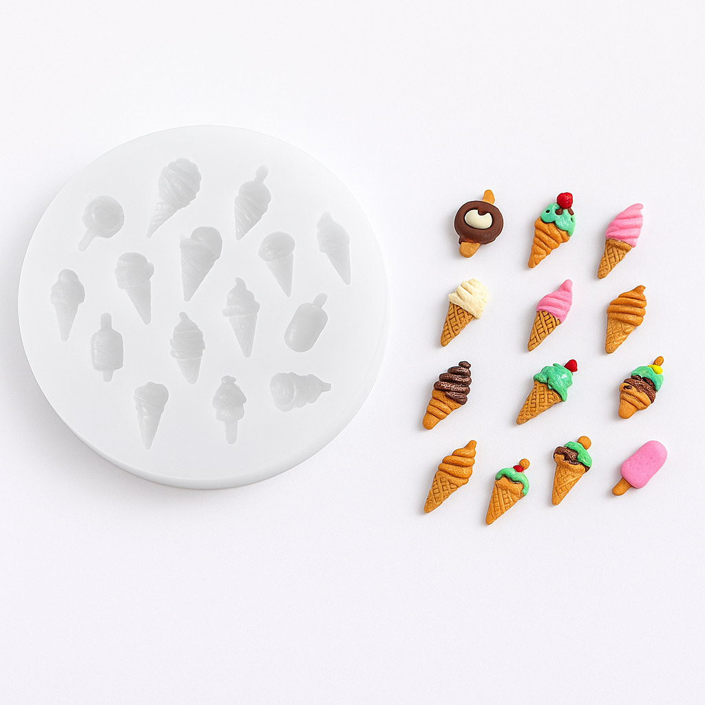 Molde mini helados