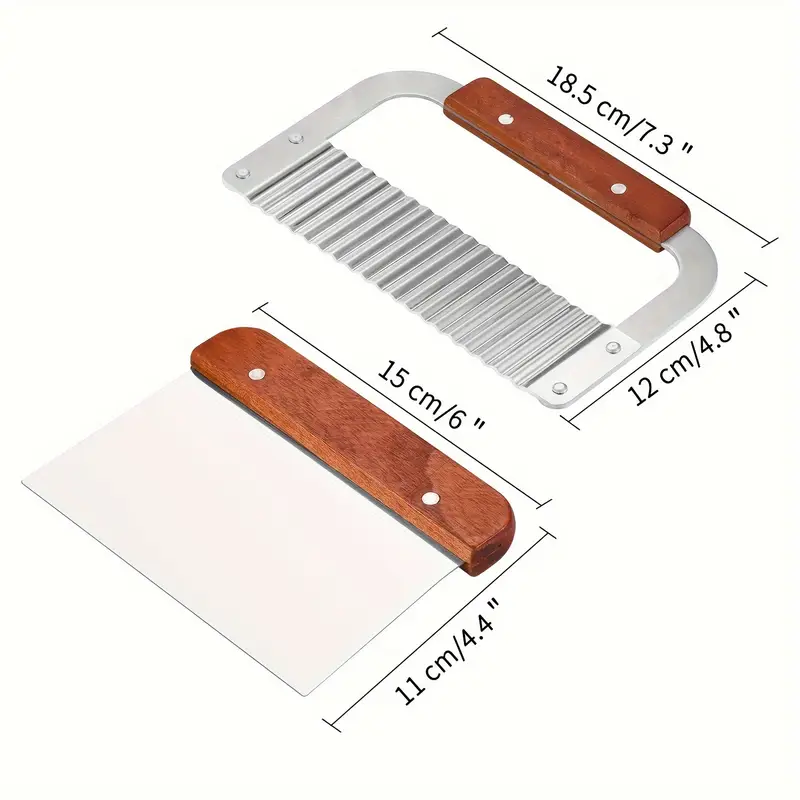 Kit 2 cuchillas para cortar jabón